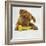 Dogue De Bordeaux Puppy Chewing on Toy, 15 Weeks-Jane Burton-Framed Photographic Print