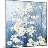 Dogwood Blossoms I Indigo-James Wiens-Mounted Art Print