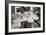 Dogwood Blossoms II BW-Erin Berzel-Framed Photographic Print