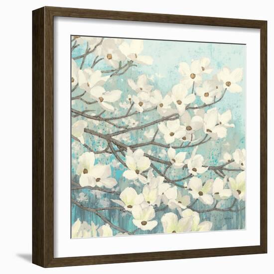 Dogwood Blossoms II-James Wiens-Framed Art Print