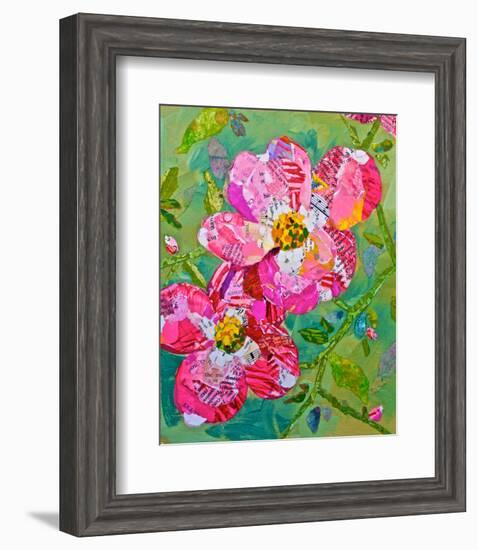 Dogwood Blossoms-null-Framed Art Print