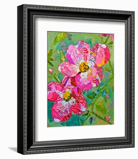 Dogwood Blossoms-null-Framed Art Print