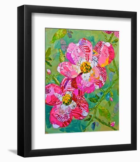 Dogwood Blossoms-null-Framed Art Print