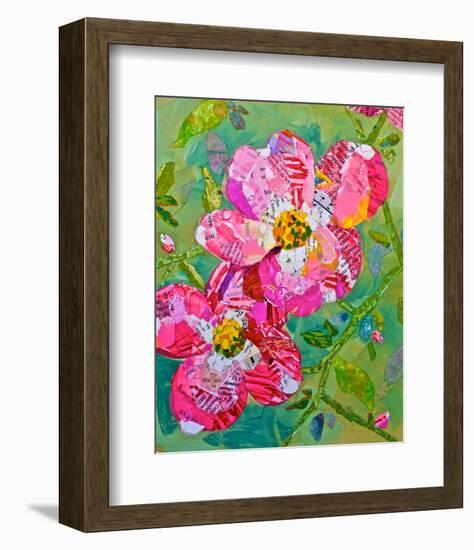 Dogwood Blossoms-null-Framed Art Print