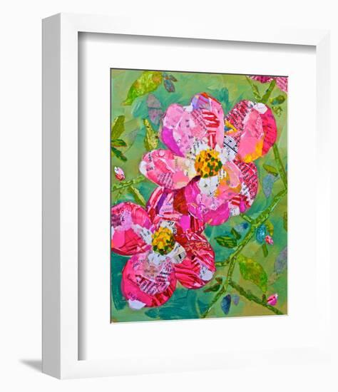 Dogwood Blossoms-null-Framed Art Print