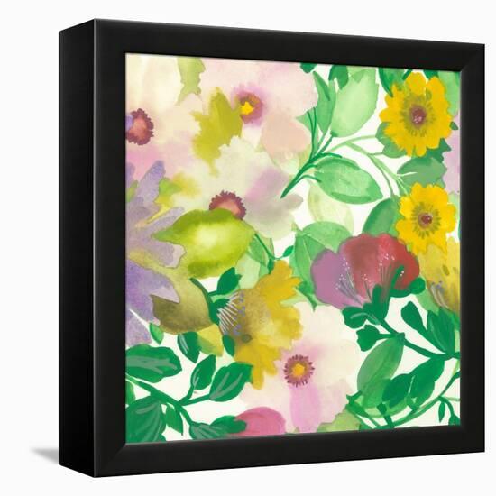 Dogwood Bouquet 3-Kim Parker-Framed Premier Image Canvas