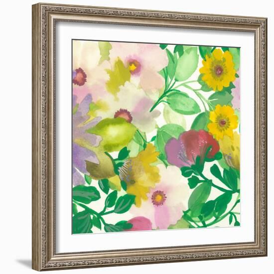 Dogwood Bouquet 3-Kim Parker-Framed Giclee Print