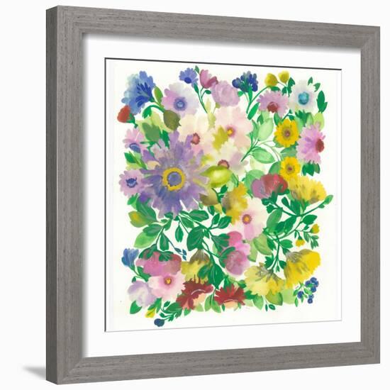 Dogwood  Bouquet-Kim Parker-Framed Giclee Print