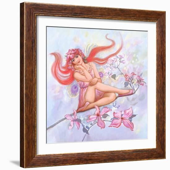 Dogwood Fairy-Judy Mastrangelo-Framed Giclee Print