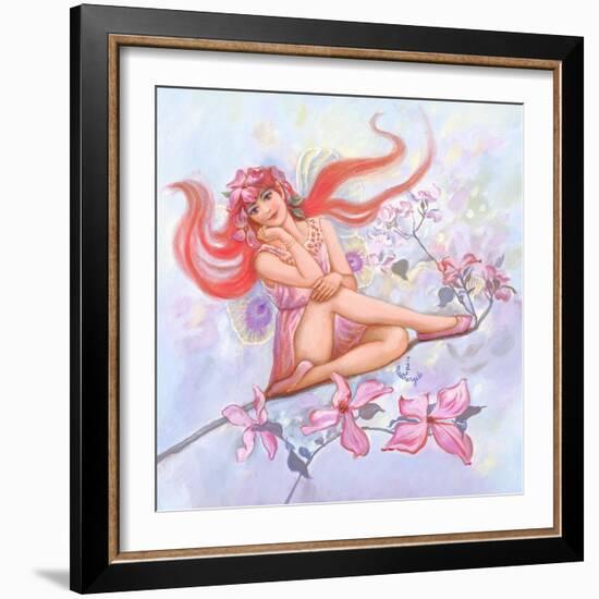 Dogwood Fairy-Judy Mastrangelo-Framed Giclee Print