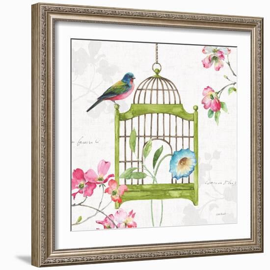 Dogwood Garden V-Lisa Audit-Framed Art Print