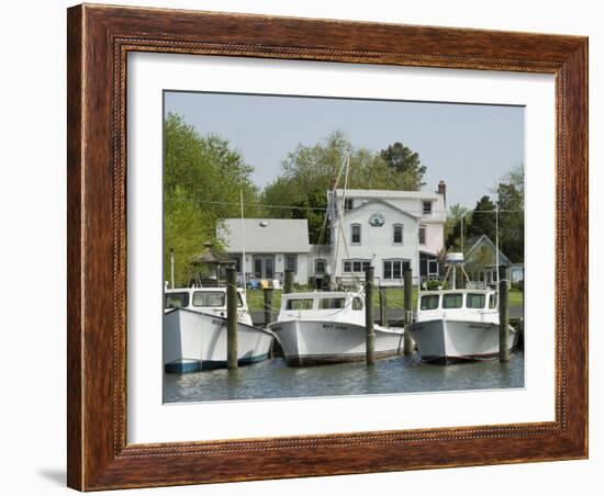 Dogwood Harbour, Tilghman Island, Talbot County, Chesapeake Bay Area, Maryland, USA-Robert Harding-Framed Photographic Print