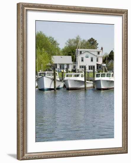 Dogwood Harbour, Tilghman Island, Talbot County, Chesapeake Bay Area, Maryland, USA-Robert Harding-Framed Photographic Print