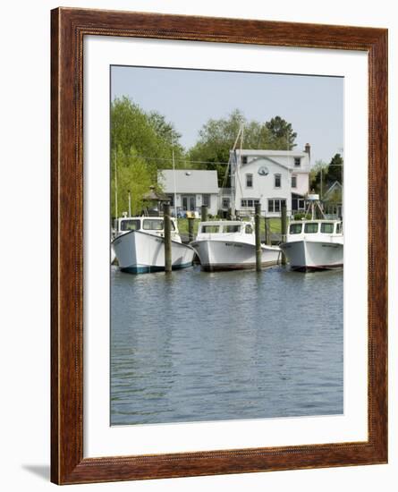 Dogwood Harbour, Tilghman Island, Talbot County, Chesapeake Bay Area, Maryland, USA-Robert Harding-Framed Photographic Print