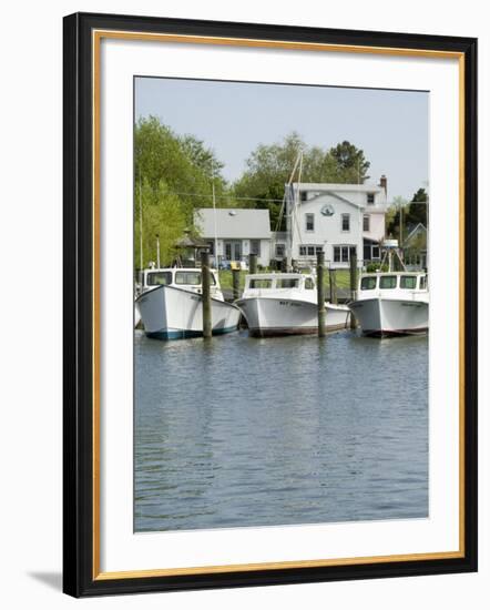 Dogwood Harbour, Tilghman Island, Talbot County, Chesapeake Bay Area, Maryland, USA-Robert Harding-Framed Photographic Print