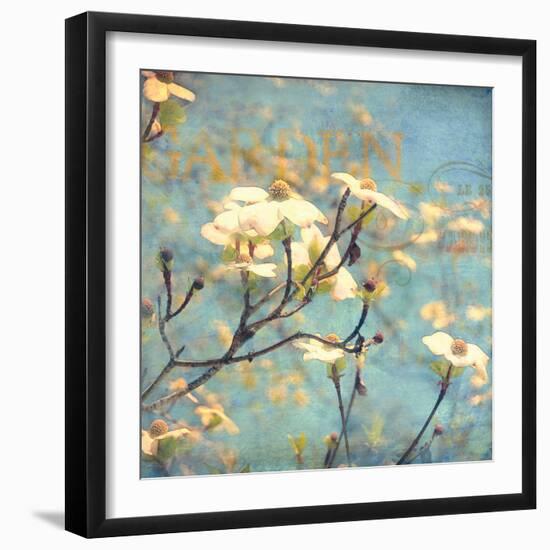 Dogwood II - Blossoming Tree-Amy Melious-Framed Art Print