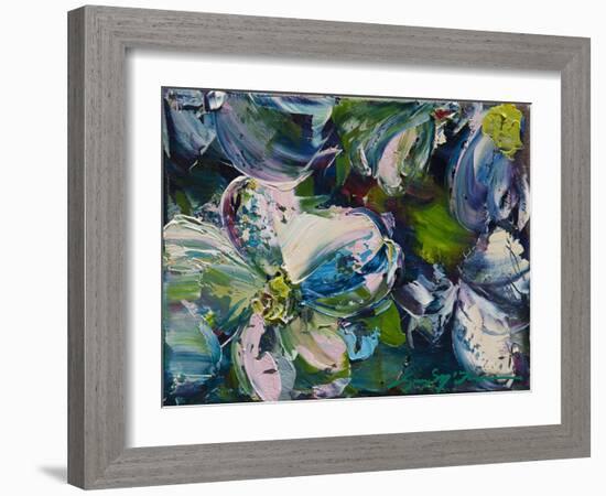 Dogwood Impressions-Lucy P. McTier-Framed Giclee Print