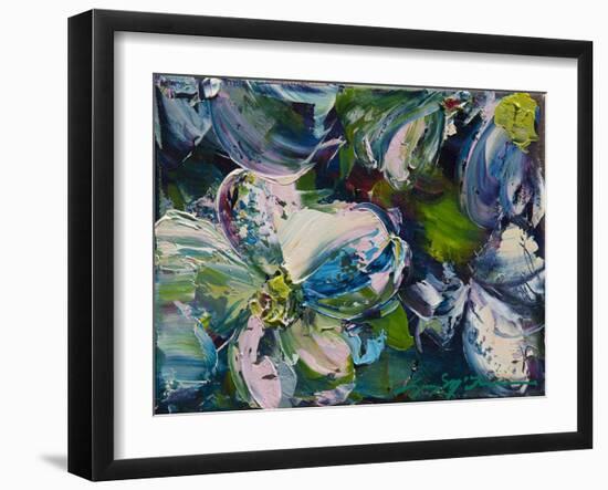 Dogwood Impressions-Lucy P. McTier-Framed Giclee Print