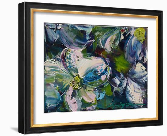 Dogwood Impressions-Lucy P. McTier-Framed Giclee Print