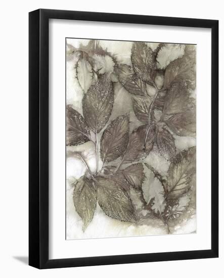 Dogwood Leaves III-Kathryn Phillips-Framed Art Print