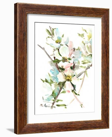 Dogwood-Suren Nersisyan-Framed Art Print