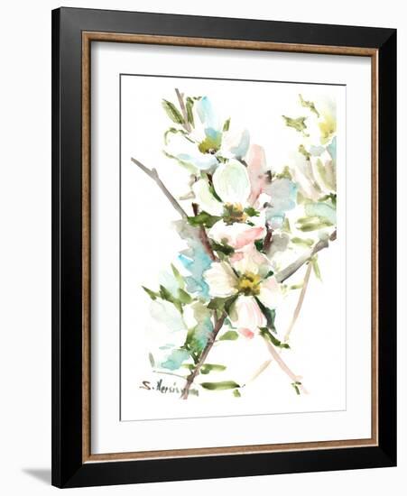 Dogwood-Suren Nersisyan-Framed Art Print