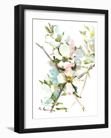 Dogwood-Suren Nersisyan-Framed Art Print