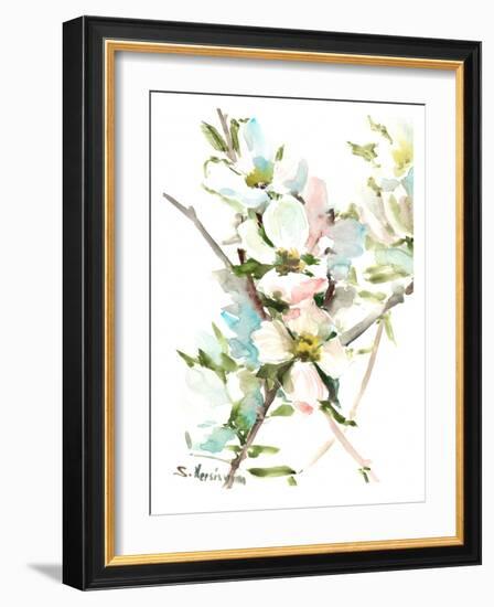 Dogwood-Suren Nersisyan-Framed Art Print