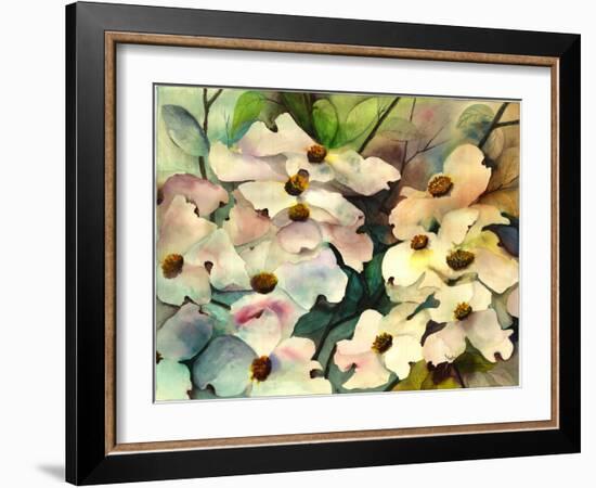 Dogwood-Neela Pushparaj-Framed Giclee Print