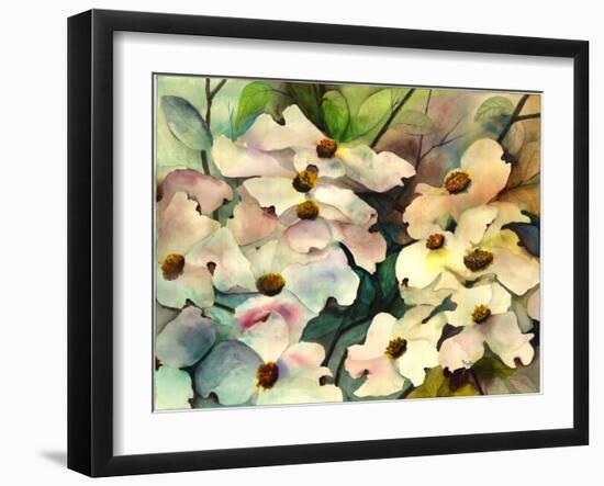 Dogwood-Neela Pushparaj-Framed Giclee Print