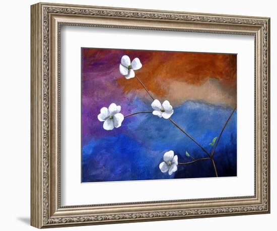 Dogwood-Cindy Thornton-Framed Art Print