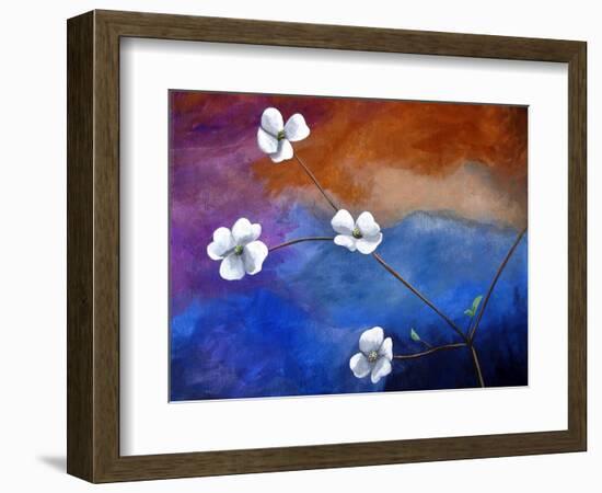 Dogwood-Cindy Thornton-Framed Art Print