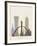 Doha Skyline Poster-paulrommer-Framed Art Print