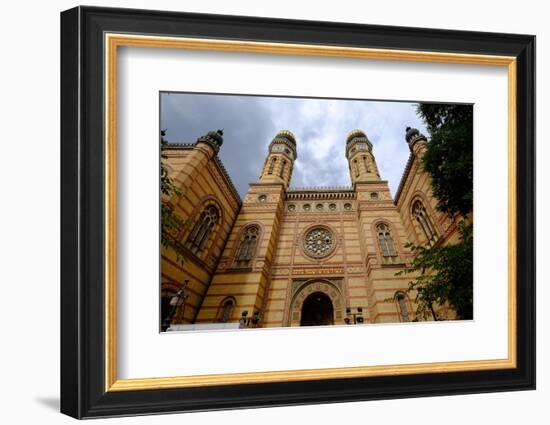 Dohany Street Synagogue, Budapest, Hungary, Europe-Carlo Morucchio-Framed Photographic Print