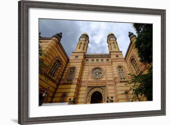 Dohany Street Synagogue, Budapest, Hungary, Europe-Carlo Morucchio-Framed Photographic Print