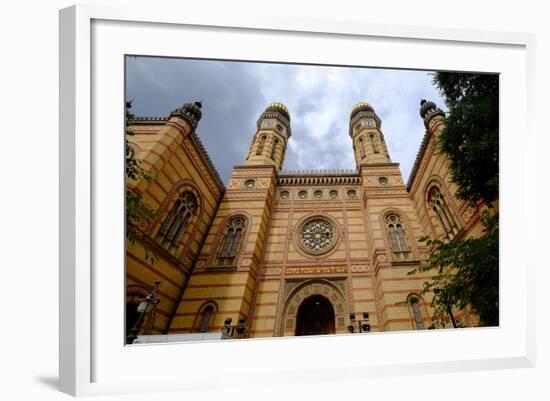 Dohany Street Synagogue, Budapest, Hungary, Europe-Carlo Morucchio-Framed Photographic Print