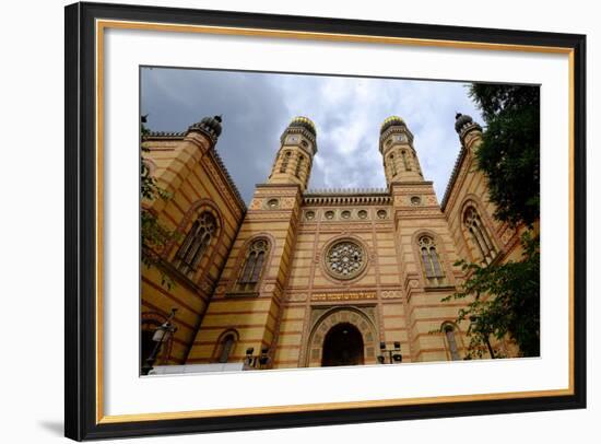 Dohany Street Synagogue, Budapest, Hungary, Europe-Carlo Morucchio-Framed Photographic Print