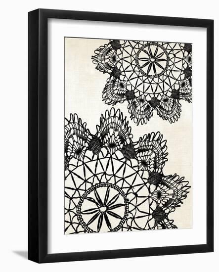 Doilies I-N. Harbick-Framed Art Print