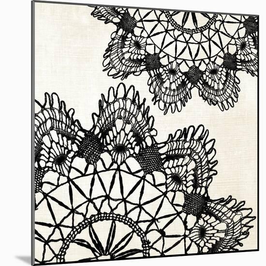 Doilies Sq I-N. Harbick-Mounted Art Print