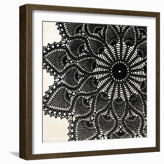 Doilies Sq II-N. Harbick-Framed Art Print