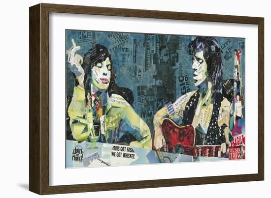 Doin’ Our Thing-Ines Kouidis-Framed Giclee Print