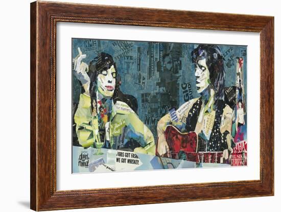 Doin’ Our Thing-Ines Kouidis-Framed Giclee Print