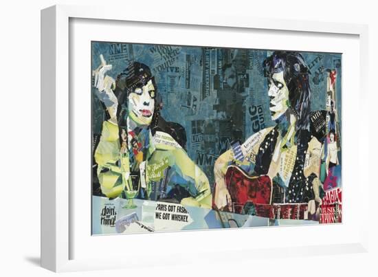 Doin’ Our Thing-Ines Kouidis-Framed Giclee Print