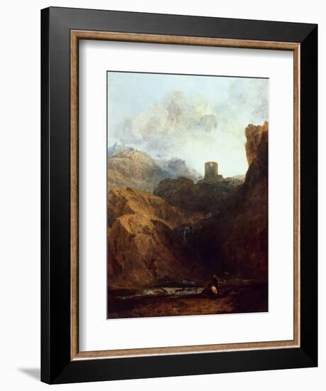 Dolbadern Castle, North Wales-J. M. W. Turner-Framed Giclee Print