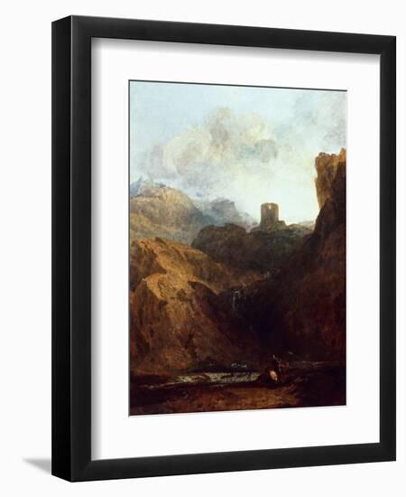 Dolbadern Castle, North Wales-J. M. W. Turner-Framed Giclee Print