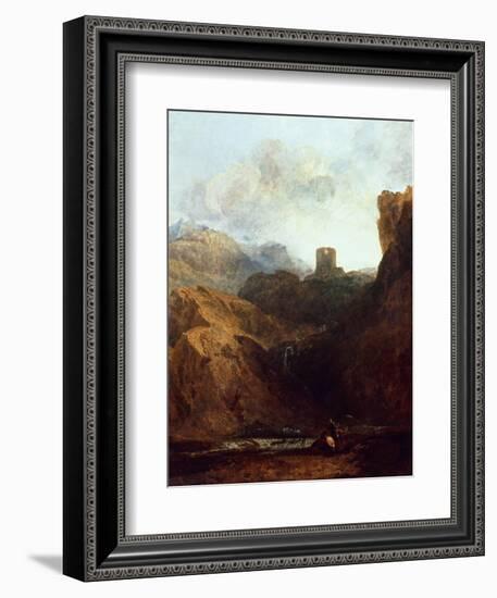 Dolbadern Castle, North Wales-J. M. W. Turner-Framed Giclee Print