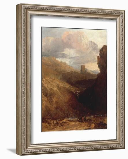 Dolbardern Castle-J M W Turner-Framed Giclee Print