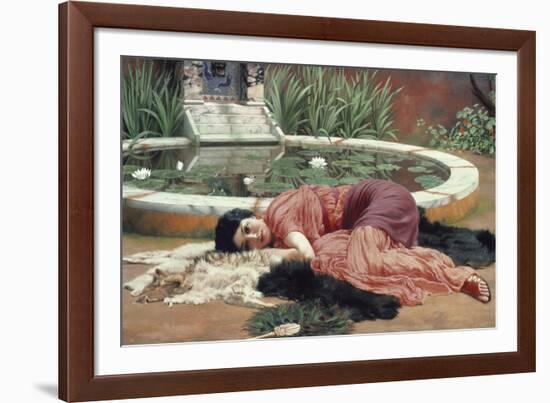 Dolce Far Niente, 1904-John William Godward-Framed Giclee Print