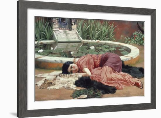 Dolce Far Niente, 1904-John William Godward-Framed Giclee Print