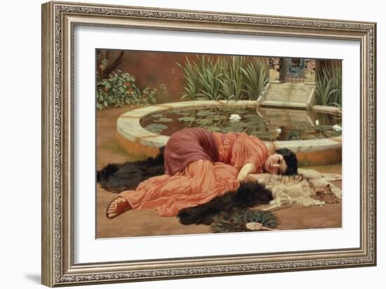 Dolce Far Niente, 1904-John William Godward-Framed Giclee Print